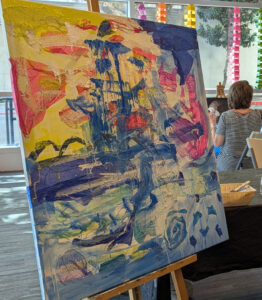 Mixed media painting classes