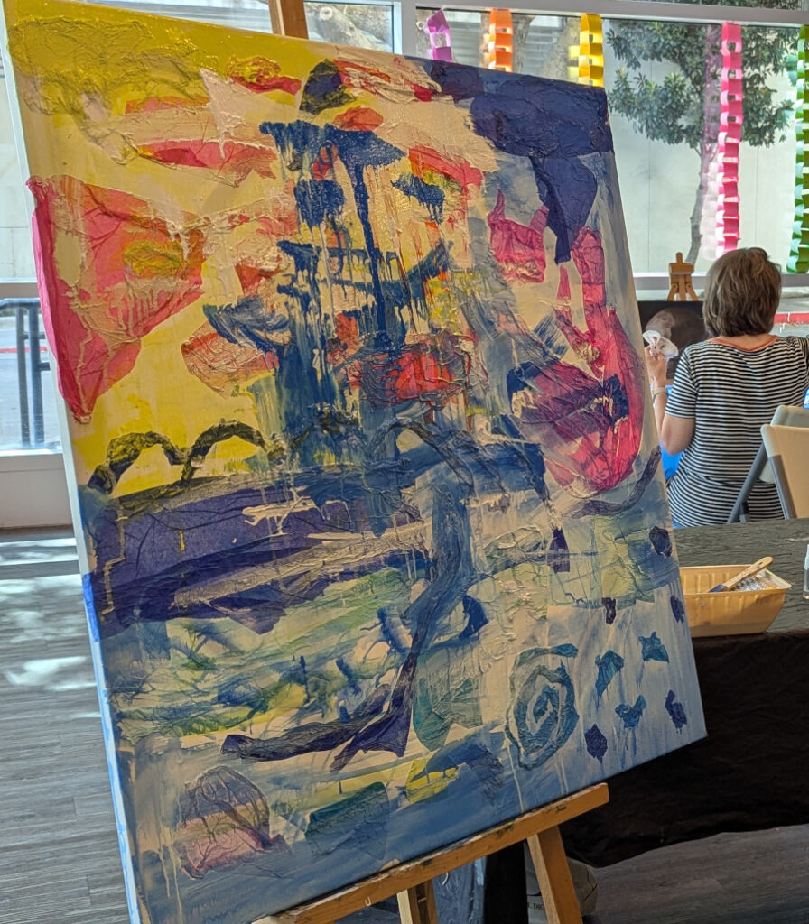 Mixed media painting classes